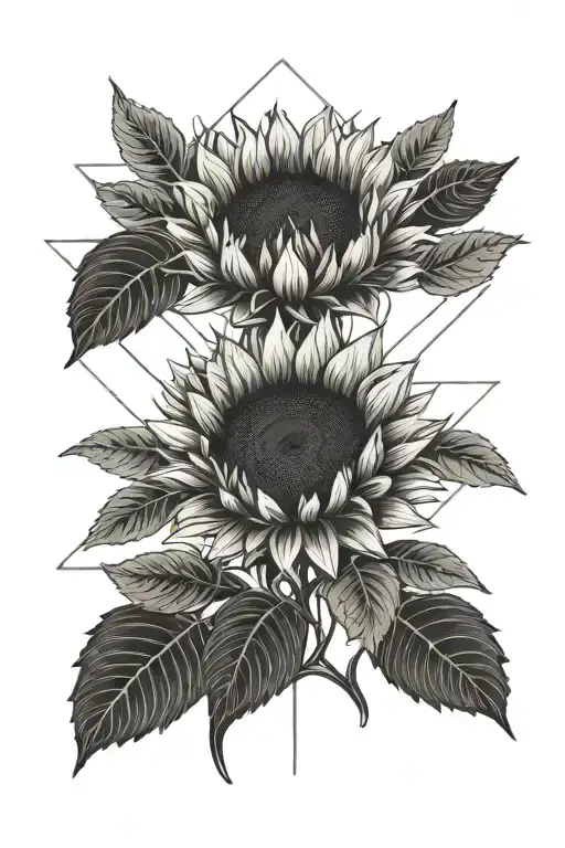 One Sunflower Minimalist Geometric Soft Light Girls Forearm Elegant Wrist