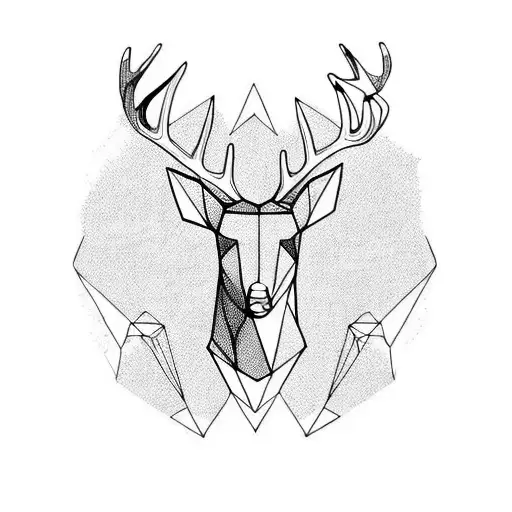 Asymmetric Deer Head