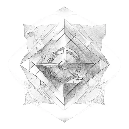 An Angle Protecting Three Children