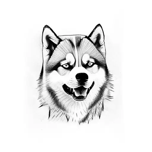 Half Akita Half Husky