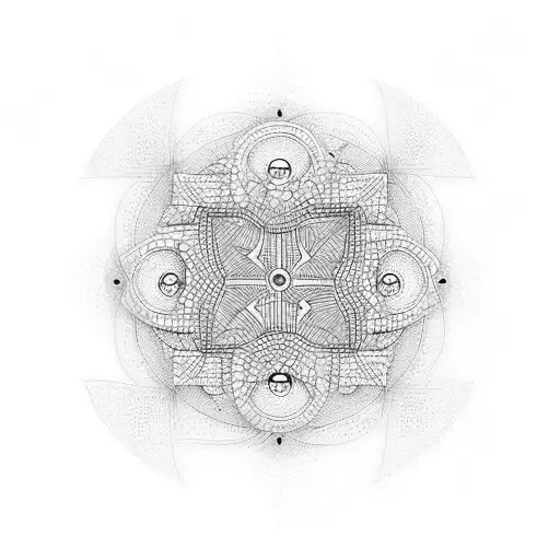 100 Small Circles 3D With Transition