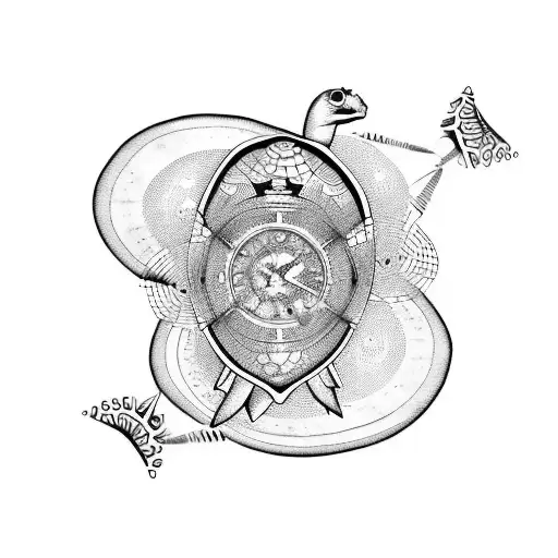 Tempus Fugit With Music And A Turtle