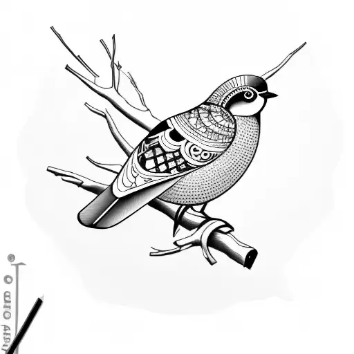 Small Native New Zealand Bird