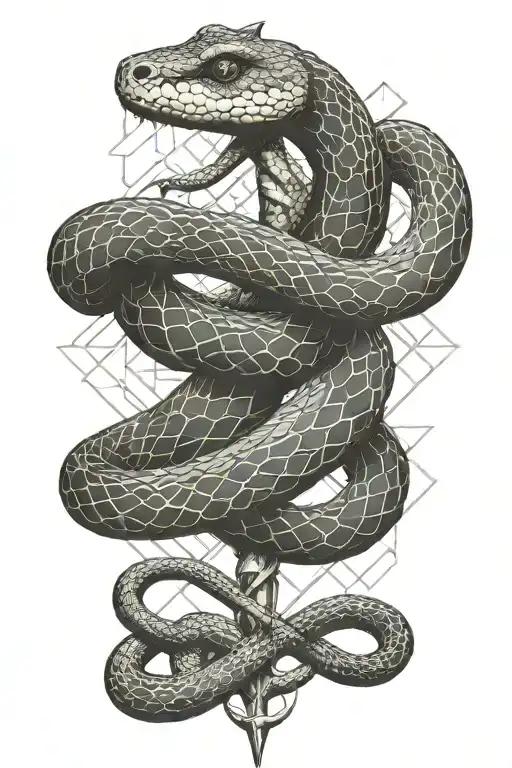 Caduceus Veterinary Snake