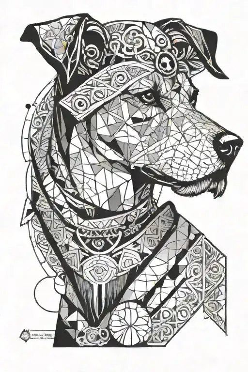 A Dog Dressed As Athena Greek Mythology