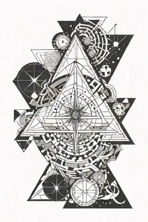 Triangle With Compass