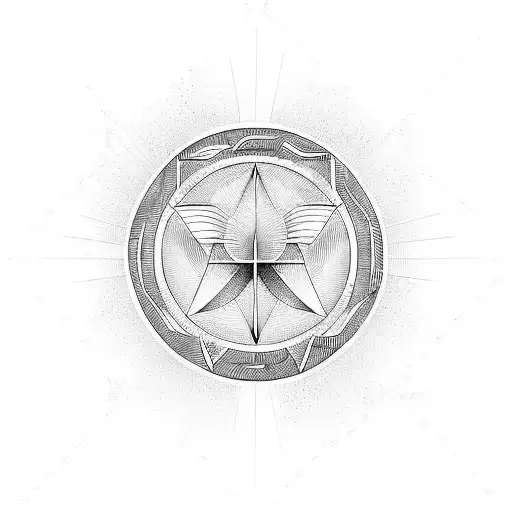 Victory Symbol Stylized