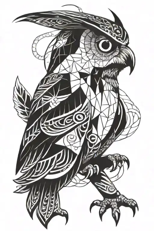 Owl Maori