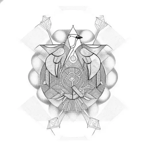 Bird Inside Organ Doner Symbol