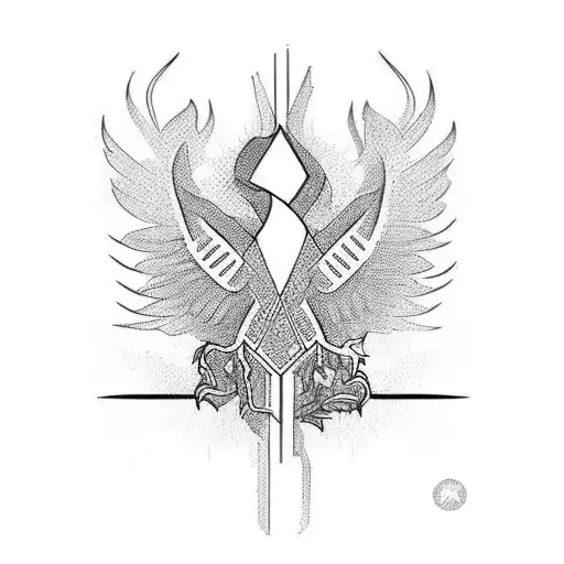 Phoenix Ukraine Sleeve