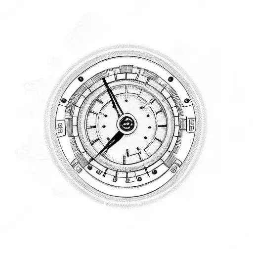 A Speedometer With Money