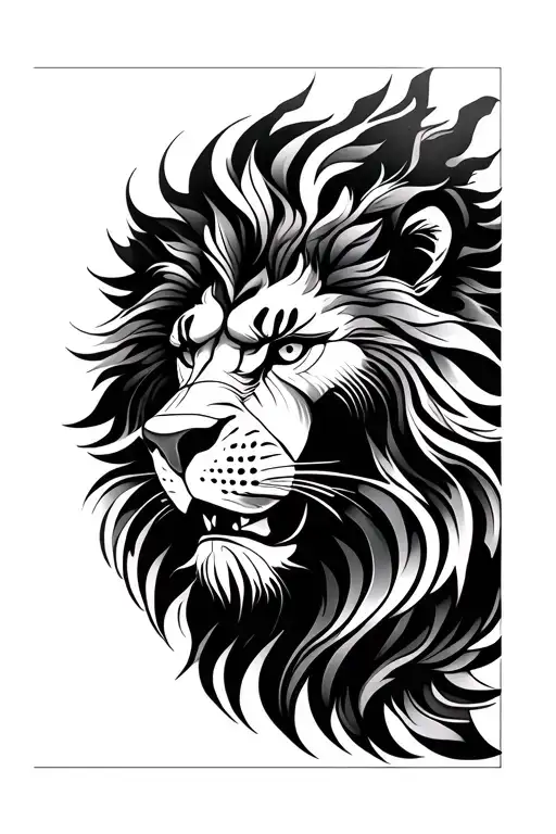 Vietnamese Lion Face