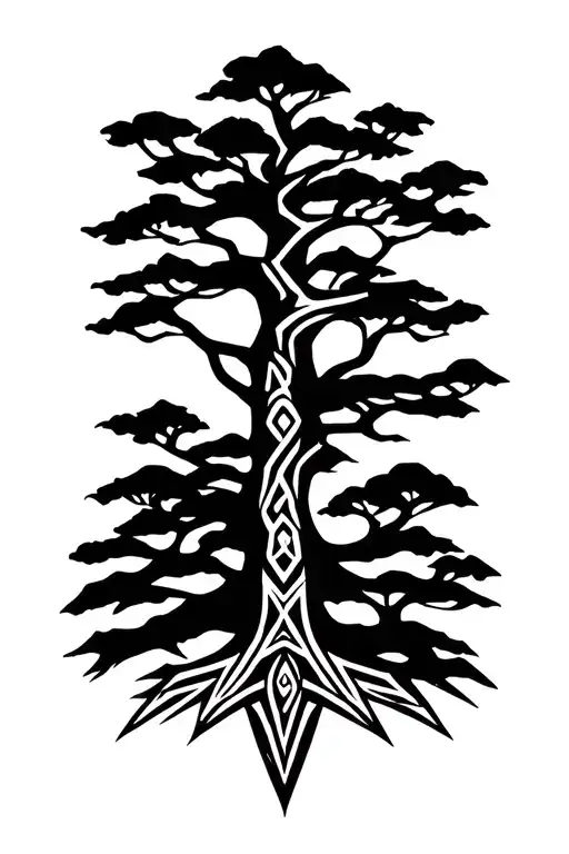 Symbole Vikings Symbols With Tree