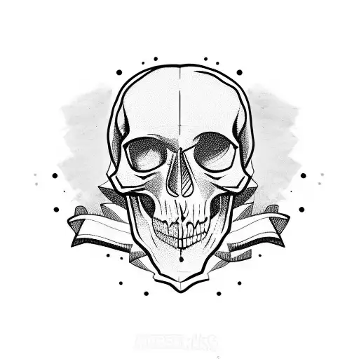 Greek Man With A Skull Implemented