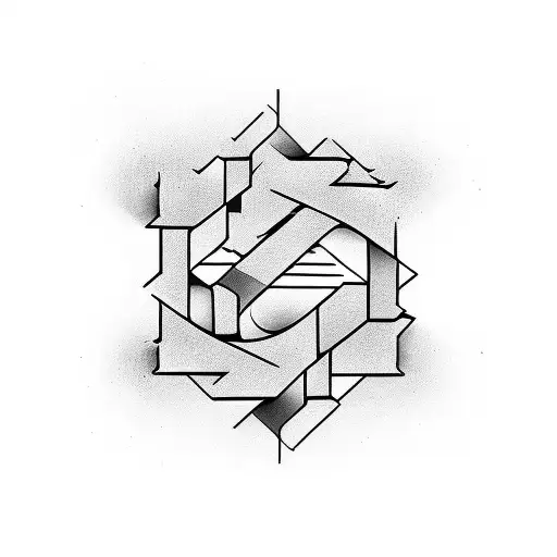 Thin Line Letters A B S