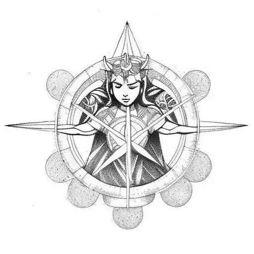 Guardian Angel With Gemini Zodiac