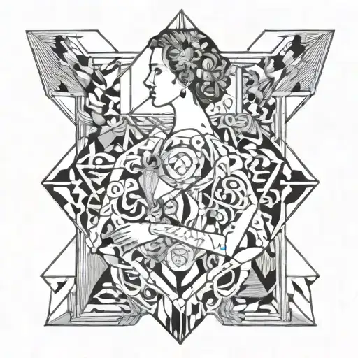 Tribute To Mother From Son Figure Surrounded