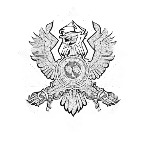 Millitary Jet With Pattern Background