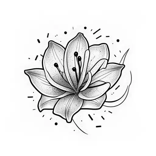 Lily Flower Clavical