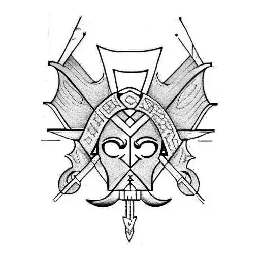 Bow Arrow And Trishul