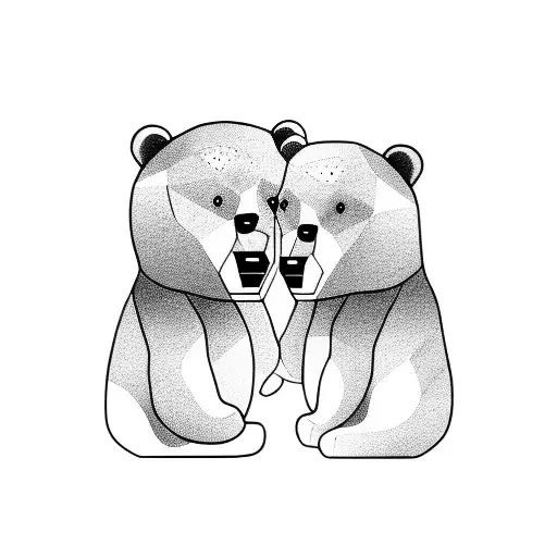 Baby Bear And Vicious Bear