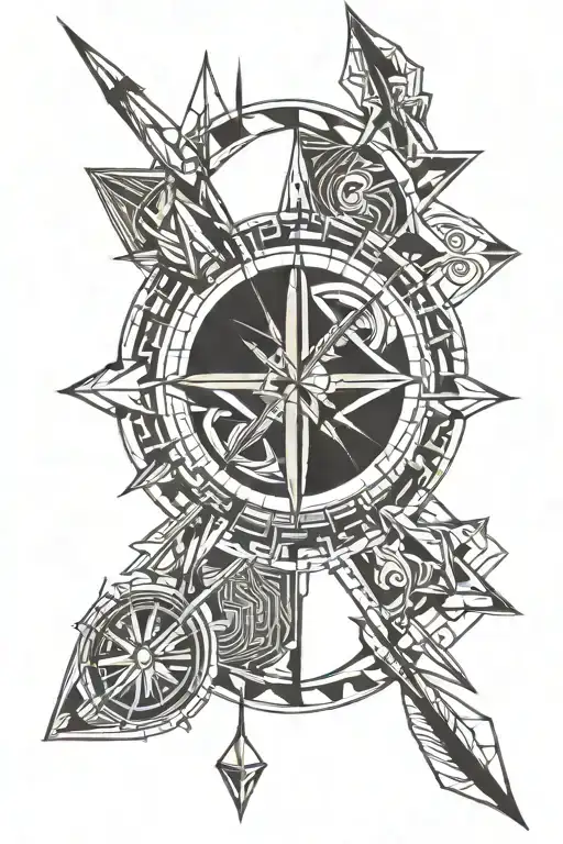 Sagittarius Arrow And Sun