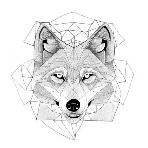 One Black Wolf And One White Wolf Pair