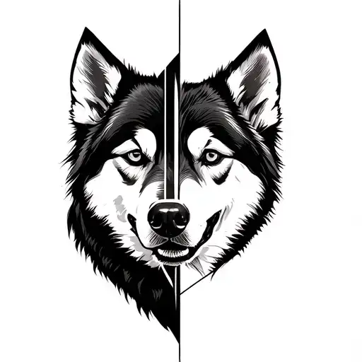 Half Husky Half Heart