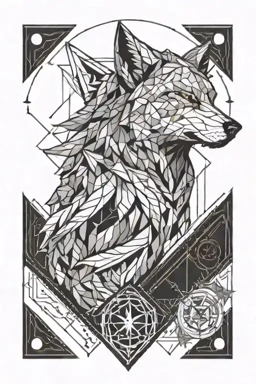 Wolf Gemini Sagittarius Zodiac Sign