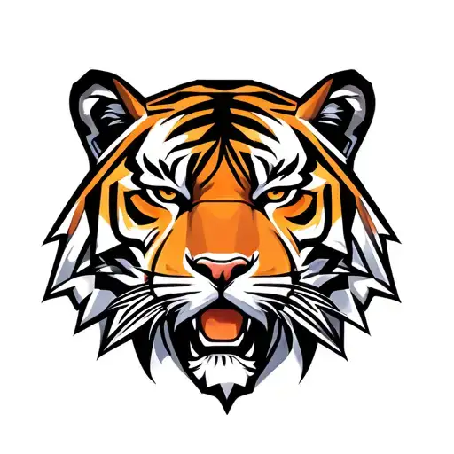 Tiger Logo For Sports