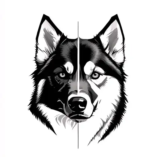 Half Husky Half Heart