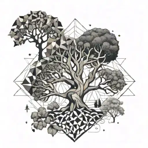 Geometric Family Tree