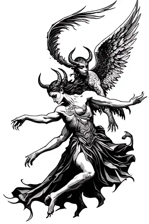 Devil And Angel Dance