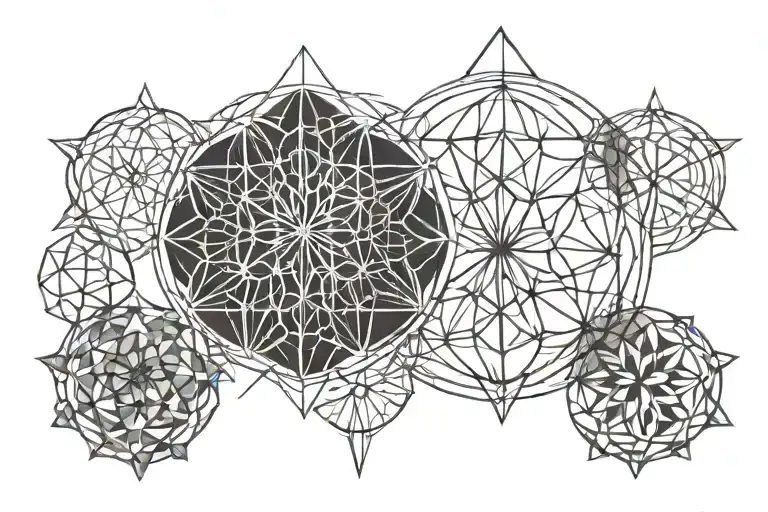 Flower Of Life Ring Finger