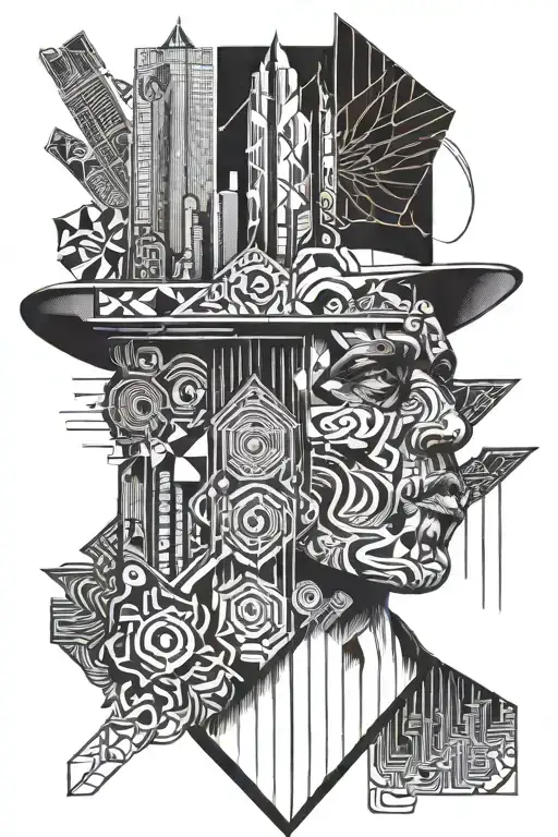 Psychedelic And New York Gangster Related