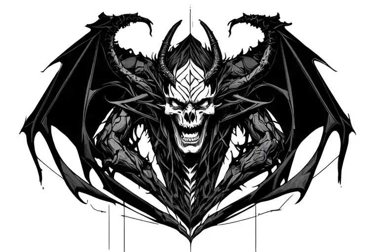 Inner Demon Fight Demon Big Middle I Death Abuse Cancer