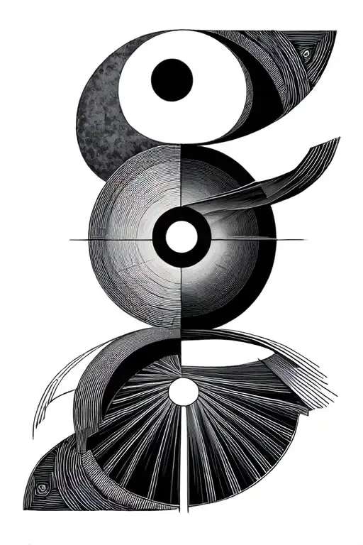 Ikigai Symmetry With Circle