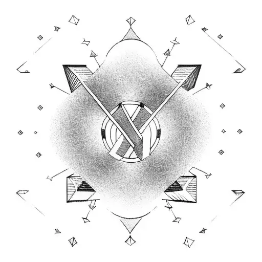 Virgo Symbol Arrow