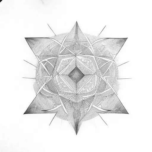 Negative Colored Star