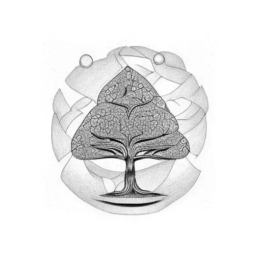 Tree With O'tenney Written In It