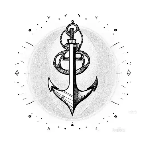 Electricity With Anchor