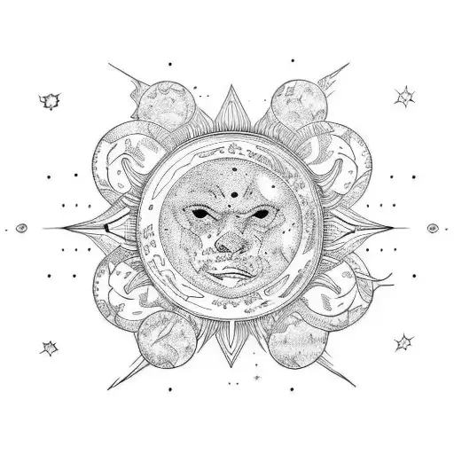 Sun In Moon