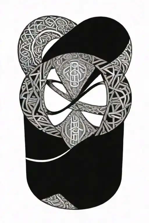 Infinity Symbol With Letters C & L