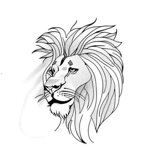 Olive Branch And Lion