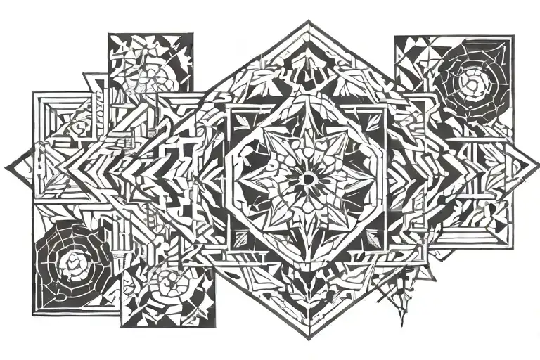 Line Art Faith Love Travel