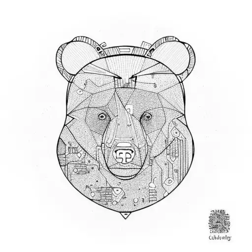 Bear In Circuit Board