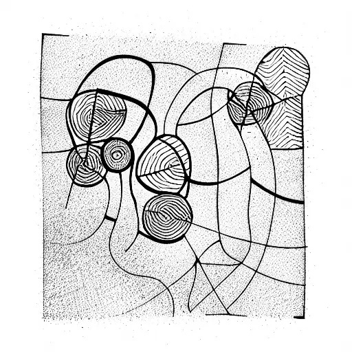 Abstraction Creepy Lines