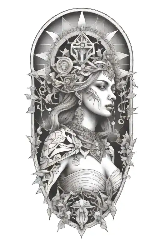 Goddess Of Luck Embedded