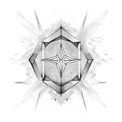 Incorporate Elements From The Album Cover Of 'Absolution' From Muse Into A Minimalist Tattoo Design