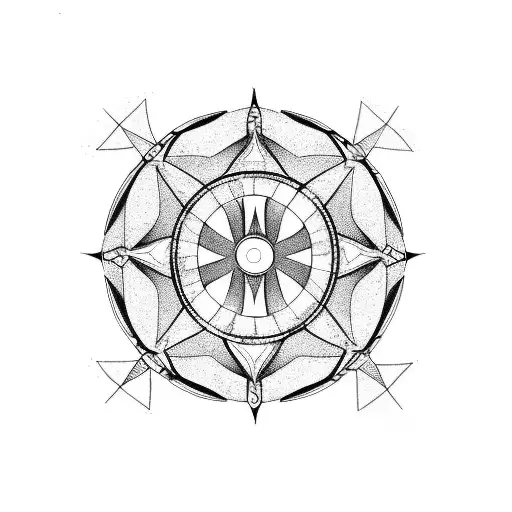 Five Brothers Standing In A Circle